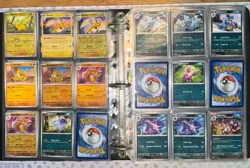 Scarlet & Violet 151 Pokemon Base Set - Near Complete Binder Not Included - Image 4