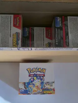 Pokemon TCG: S&V Surging Sparks Booster Box - 36 Packs - Factory Sealed - Image 1