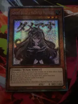 Yu-Gi-Oh! Ghost Belle & Haunted Mansion - RA05-EN092 - Starlight Rare - 1stEd NM - Image 1