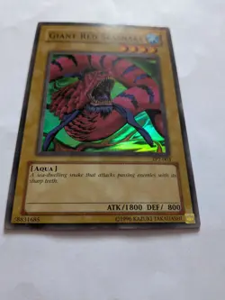 Yu-Gi-Oh TCG Giant Red Seasnake TP2-003 Tournament Pack Super Rare HEAVY PLAY - Image 4