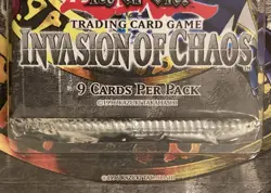 Yu-Gi-Oh! INVASION OF CHAOS Blister Booster Pack 1st EDITION 1996 Konami RARE 🔥 - Image 4