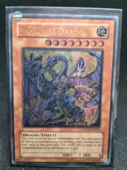 Yu-Gi-Oh Montage Dragon Ultimate Rare TDGS-EN014 Near Mint - Image 1