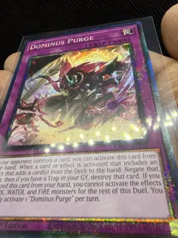 Dominus Purge 1st Edition Collector's Rare RA05-EN150 Yu-Gi-Oh! - Image 3