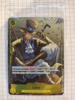 One Piece TCG ● P-073 ● P ● Sabo ● NM ● ENG ● Alt Art Promo - Image 1