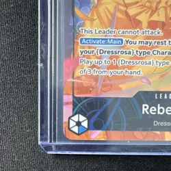 Bandai One Piece CCG Rebecca OP15-039 Leader AA EN - Image 2