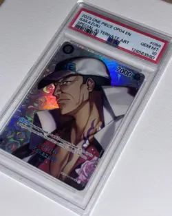 Sakazuki (SP) OP02-099 English Kingdoms of Intrigue Foil PSA 10 One Piece TCG AA - Image 5