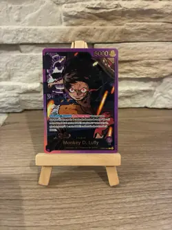 🇫🇷 Carte One Piece Monkey D. Luffy Op05-060 Leader Alternatif Eb02 Fr 🇫🇷 - Image 1