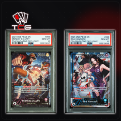 2024 & 2025 PSA Magazine Exclusive Promo Luffy & Boa Hancock PSA 10 One Piece #1 - Image 1