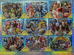 Lot Set Complet 9 Cartes One Piece CP Luffy Nami Zoro Robin Shanks Boa Hancock - Image 1