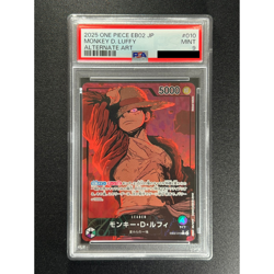 [PSA 9] Monkey D. Luffy ONE PIECE Japanese EB02-010 25th Collection Alt Art - Image 2