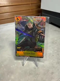 Roronoa Zoro OP07-113 Alt Art IB-03 One Piece Card Game Sealed - Image 1