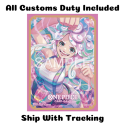 ONE PIECE TCG GAME Official Card Sleeve 14 Jewelry Bonney SET 70 PIECES Promo - Image 1