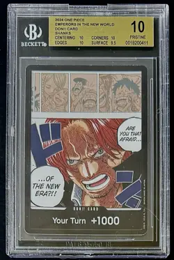 BGS 10 One Piece OP09 Don Card Alt Art - English - Emperors in New World -Graded - Image 1