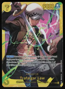 Trafalgar Law OP10-119 - One Piece The Best Vol. 2 - Secret Rare (NM) - Image 1