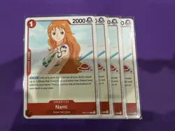 One Piece Card Game-Nami Op01-016 Rare Regular Playset English NM Regular - Image 1