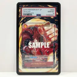 ONE PIECE TCG EXTENDED ART ACRYLIC MAGNETIC CASE CARD MONKEY.D.LUFFY ST01-012 SR - Image 1