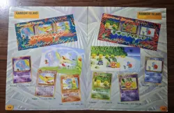 Southern Island Pokemon Japanese Cards Vintage 2000 Print Ad 6 Page 16x11 - Image 2