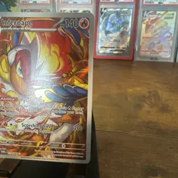 Pokemon TCG Infernape Card Twilight Masquerade Illustration, Rare, Card 173/167 - Image 2