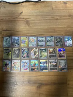 Pokemon TCG 22-Card Full Art Foil Lot Crown Zenith SWSH Umbreon ex Zekrom Promo - Image 1