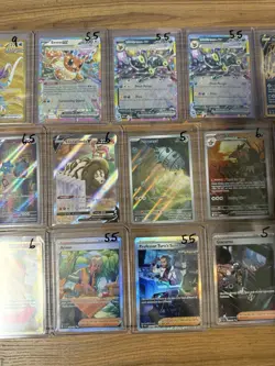 Pokemon TCG 22-Card Full Art Foil Lot Crown Zenith SWSH Umbreon ex Zekrom Promo - Image 3