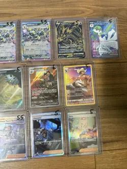 Pokemon TCG 22-Card Full Art Foil Lot Crown Zenith SWSH Umbreon ex Zekrom Promo - Image 4
