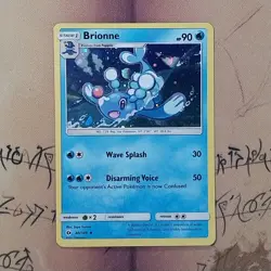 Brionne 040/149 Exclusive Cosmos Holo NM Pokemon Card English - Image 1