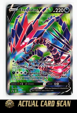 Eternatus V #SWSH044 Pokemon TCG SWSH: Sword & Shield Promo Cards Promo,Holo - Image 1