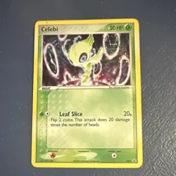 Pokemon Celebi Holo Promo 029 Nintendo Basic 50 HP English TCG Card - Image 1