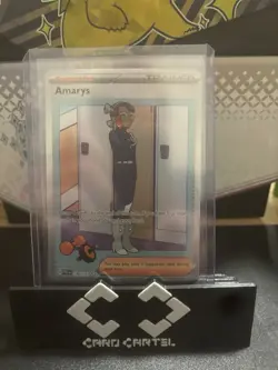 Amarys Prismatic Evolutions Holo Pokemon TCG Card 170/131 SV - Image 1