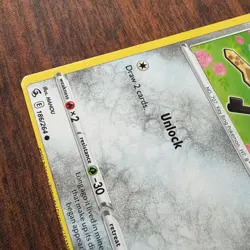 Miscut Error Klefki 186/264 Fusion Strike Common Pokemon Card - Image 4