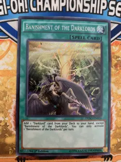 Yugioh Banishment of the Darklords DESO-EN034 1st Edition NM - Image 1