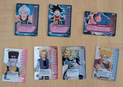 Dragon Ball Z CCG Lot (ALL FOIL HOLO) 1 3 and 4 Star Rarity Cards Score DBZ TCG - Image 4
