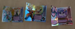 Dragon Ball Z CCG Lot (ALL FOIL HOLO) 1 3 and 4 Star Rarity Cards Score DBZ TCG - Image 5