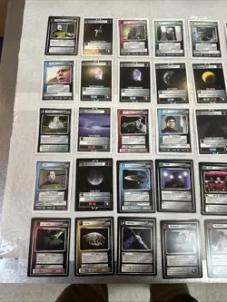 Star Trek CCG 72-Card Rare Card Lot Lightly-Played - Image 2