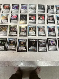 Star Trek CCG 72-Card Rare Card Lot Lightly-Played - Image 4