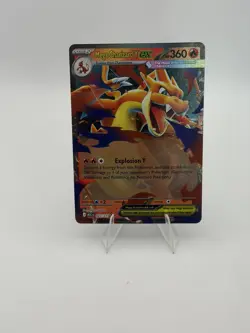 Mega Charizard Y ex Holo Ascended Heroes 022/217 RR NM Pokemon - Image 1