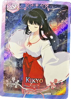 Goddess Trail - Anime Waifu SSR Trading Card -Kikyo - Image 1
