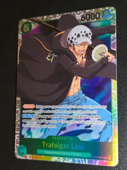 Trafalgar Law OP01-047 SR - One Piece Card Game - Image 1
