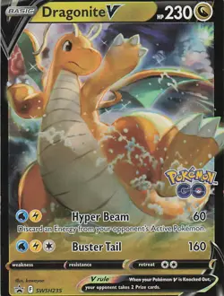 Dragonite V Holo Promo SWSH: Sword & Shield Promo Cards SWSH235 NM - Image 1