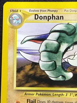 Pokemon TCG Donphan Neo Genesis Card 21/111 Unlimited Rare LP - Image 3