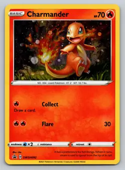 SWSH: Sword & Shield Promo Cards #SWSH092 Charmander - Image 1