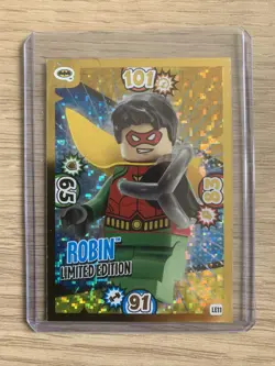 Lego Batman Trading Card Limited Edition LE2 Robin - Image 1
