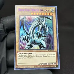 NM/VLP - Blue-Eyes White Dragon - 1st Ultra (Purple) - LDS2-EN001 - Yu-Gi-Oh - Image 4