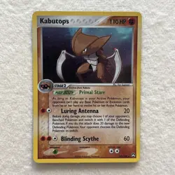 2007 Pokemon TCG Kabutops 10/108 Power Keepers Holo Rare Card - Image 1