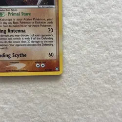 2007 Pokemon TCG Kabutops 10/108 Power Keepers Holo Rare Card - Image 2