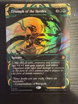 Triumph of the Hordes 59 FOIL MTG Secrets of Strixhaven Mystical Archive NM - Image 1
