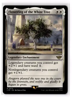Flowering of the White Tree 15 Universes Beyond: The Lord of the Rings Normal NM - Image 1