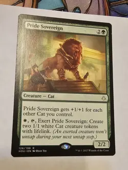 Pride Sovereign Hour of Devastation MTG Magic The Gathering LP - Image 1