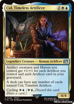 Cid, Timeless Artificer (0420) [FIN - 420] - NM TCG MTG - Image 1