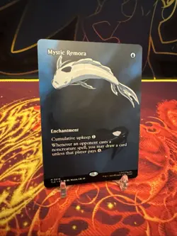 Mystic Remora 0016 (Borderless) Avatar The Last Airbender MTG - Image 2